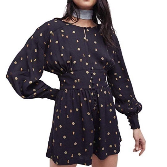 Free People Women's Love Grows Romper - Picture 1 of 4